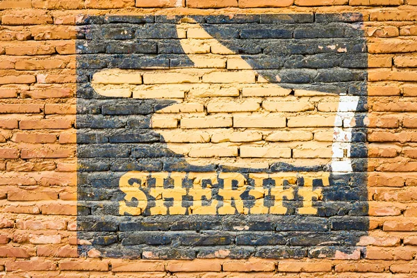 Sheriff. — Foto de Stock