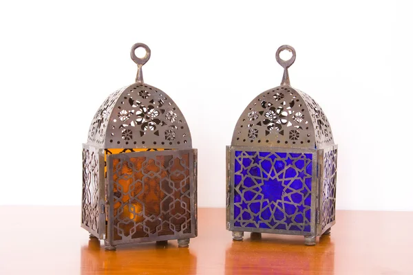 Egyptische lampen - twee stukken — Stockfoto