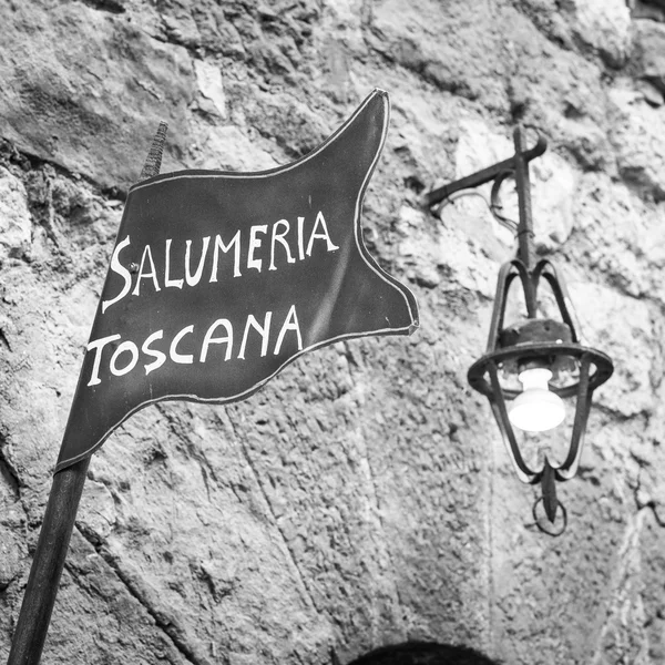 Carnicería Toscana — Foto de Stock