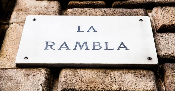 La Rambla — Stock fotografie