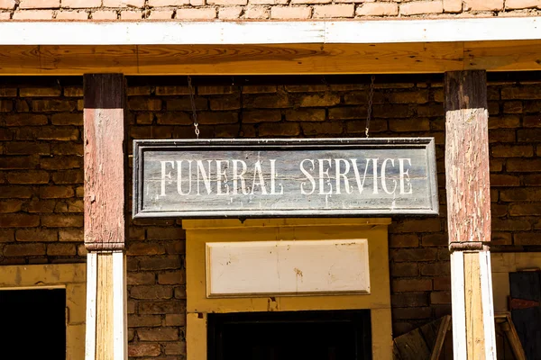 Serviço funerário — Fotografia de Stock