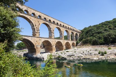 Pont du Gard - France clipart