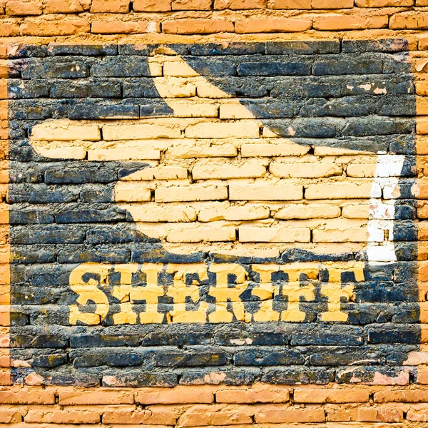 Sheriff — Stock Photo, Image