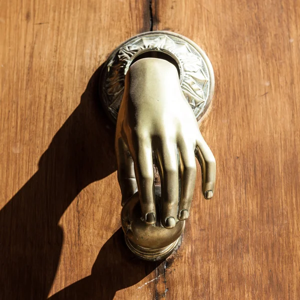 Misterious Knocker — Stock Photo, Image