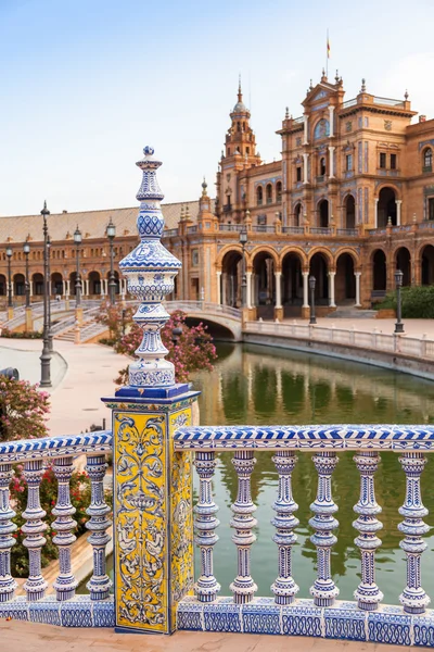 Sevilla Plaza de España — Foto de Stock