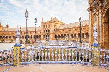 Seville İspanya Meydanı