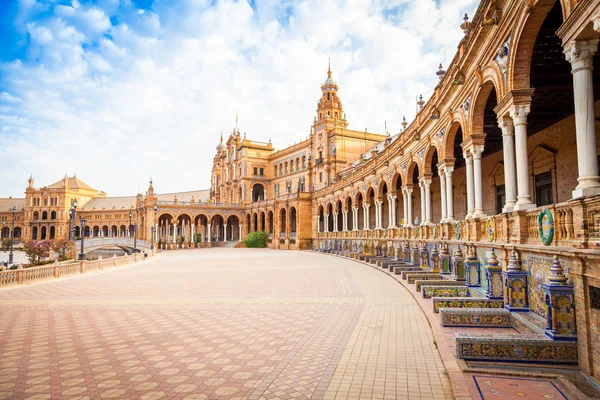 Sevilla Plaza de España —  Fotos de Stock