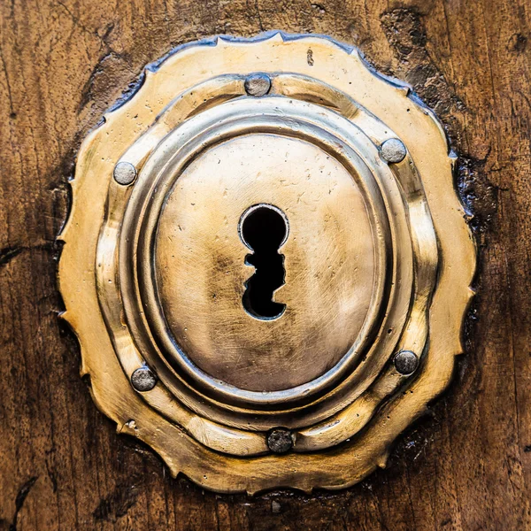 Buco della serratura — Foto Stock