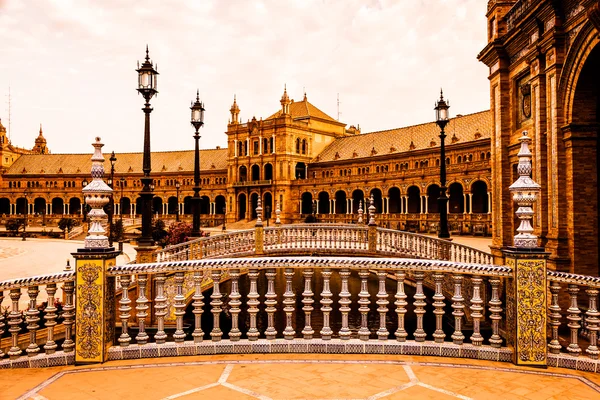 Sevilla Plaza de España — Foto de Stock