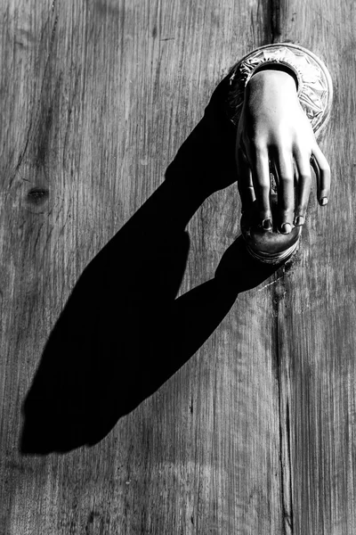 Misterioso Knocker — Foto Stock