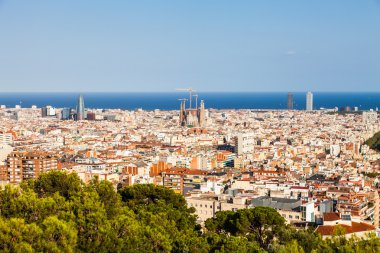 Barcelona panorama