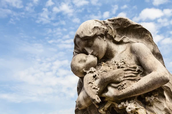 Old cemetery statue — Stock Photo, Image
