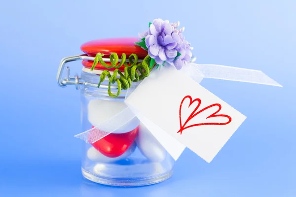 Valentine Confetti — Stockfoto