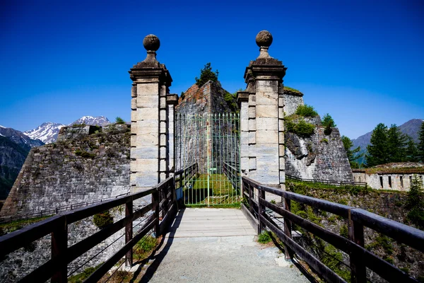 Terk edilmiş fenestrelle fort — Stok fotoğraf