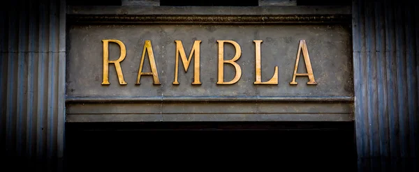 La Rambla — Stock fotografie