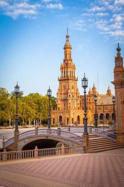 Sevilla Plaza de España —  Fotos de Stock