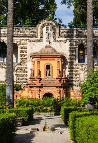 Garden Alcazar Sewilla — Zdjęcie stockowe