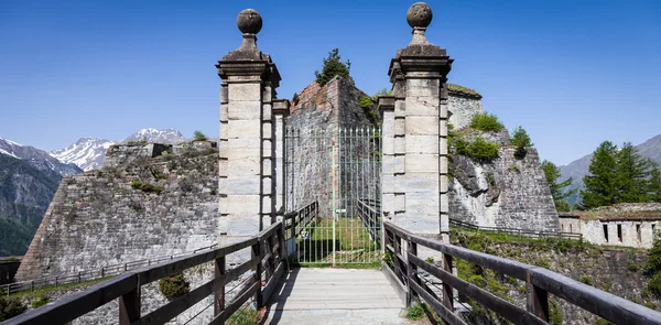 Fenestrelle verlassene Festung — Stockfoto