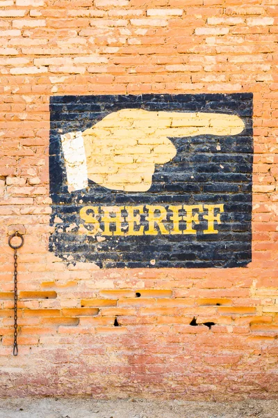 Sheriff — Stock Photo, Image