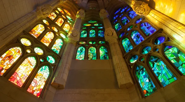 Church windows interior — Stock Photo, Image