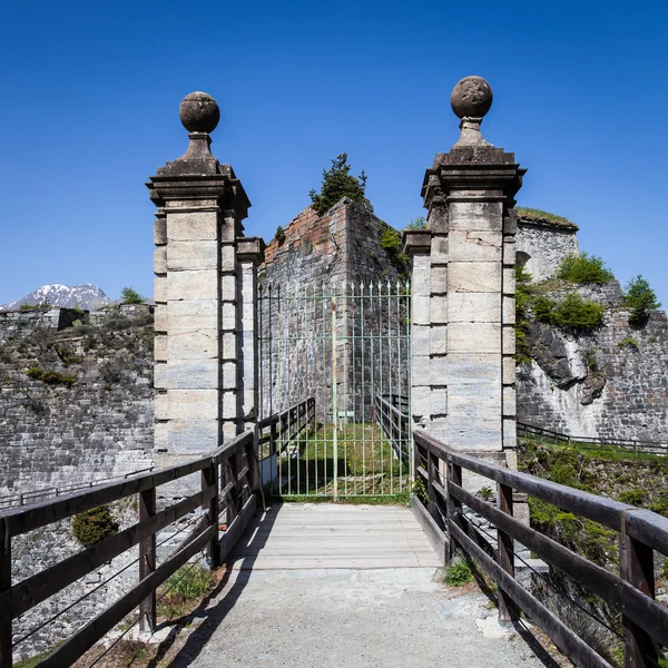 Terk edilmiş fenestrelle fort — Stok fotoğraf