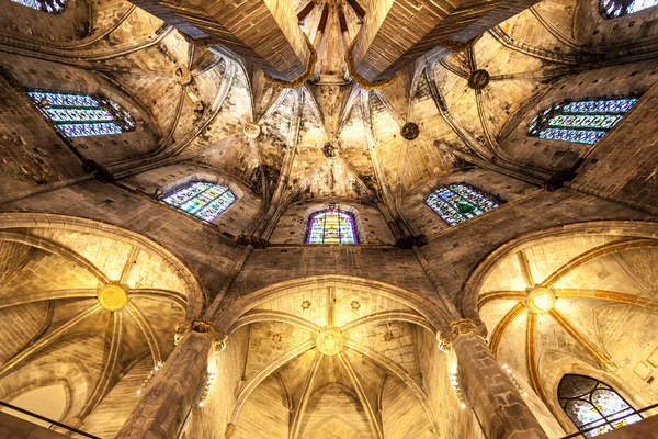 Gothic church interior — Stock Photo, Image