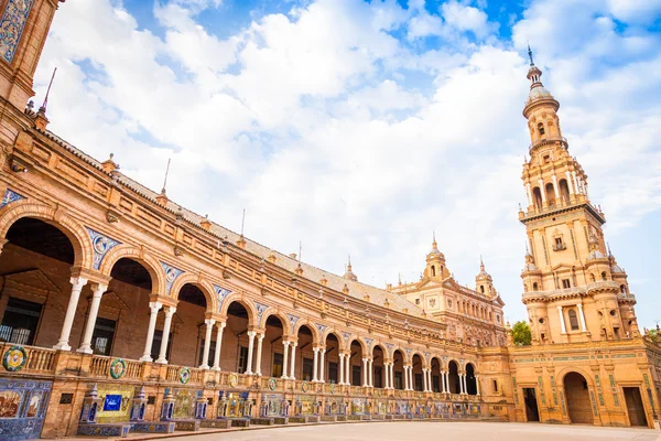 Sevilla Španělsko náměstí — Stock fotografie