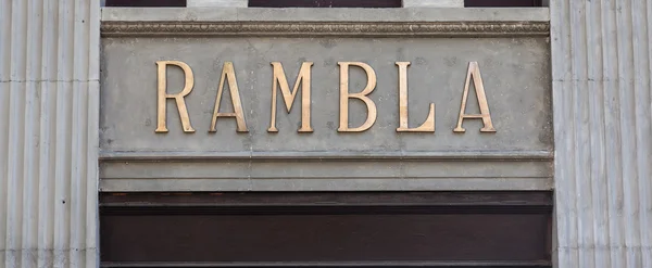 La Rambla — Stock fotografie