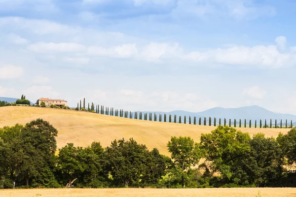 Platteland in Toscane — Stockfoto