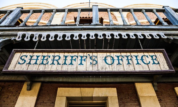 Oficina del Sheriff — Foto de Stock