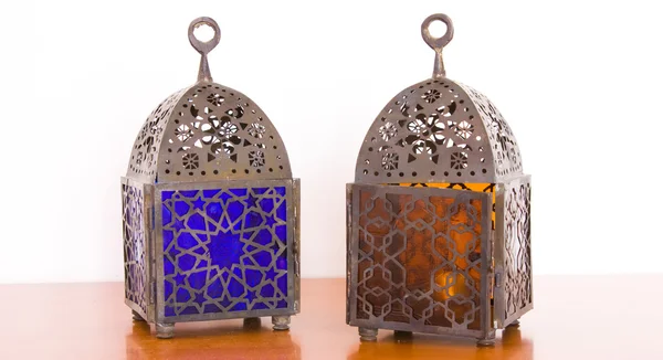 Egyptiska lampor - två stycken — Stockfoto