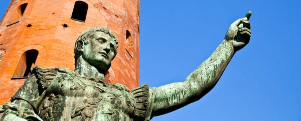 The leader: Cesare Augustus - Emperor — Stock Photo, Image