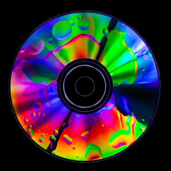 Cores em destaque para este CD — Fotografia de Stock