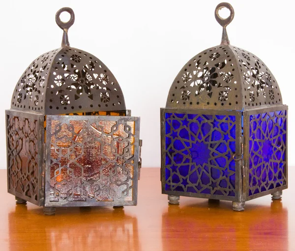 Egyptian lamps - two pieces — Stock Photo, Image