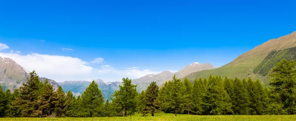 Blick auf italienische Alpen — Stockfoto