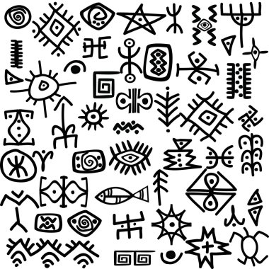 Antik semboller seti