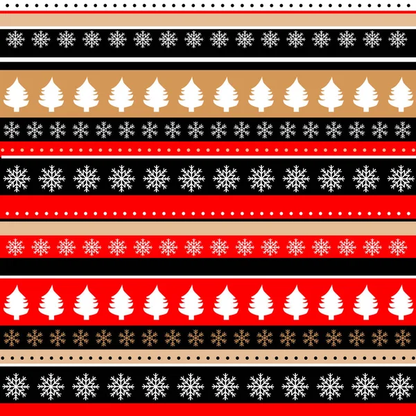 包装纸 礼物和装饰品的圣诞符号背景 — 图库矢量图片