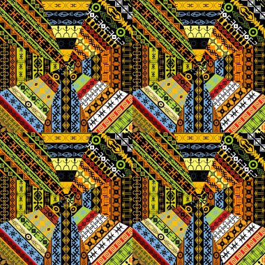 farklı etnik dokular kümesi