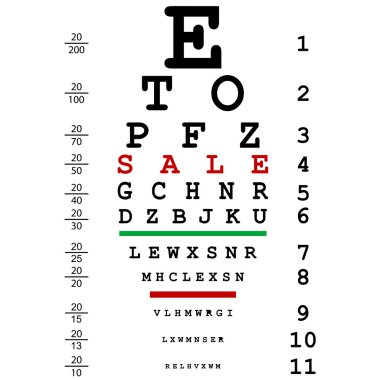 Optik göz testi