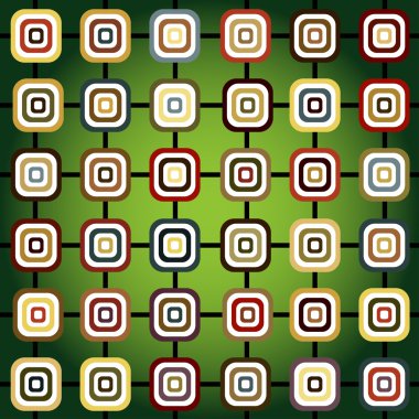 Retro geometrik arka plan