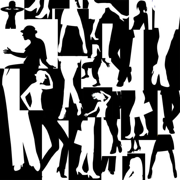 sexy women silhouettes