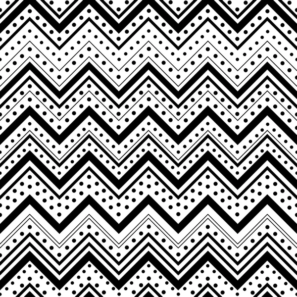 Zig zag motif sans couture — Image vectorielle