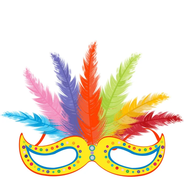 Funny Party mask — Stock Vector