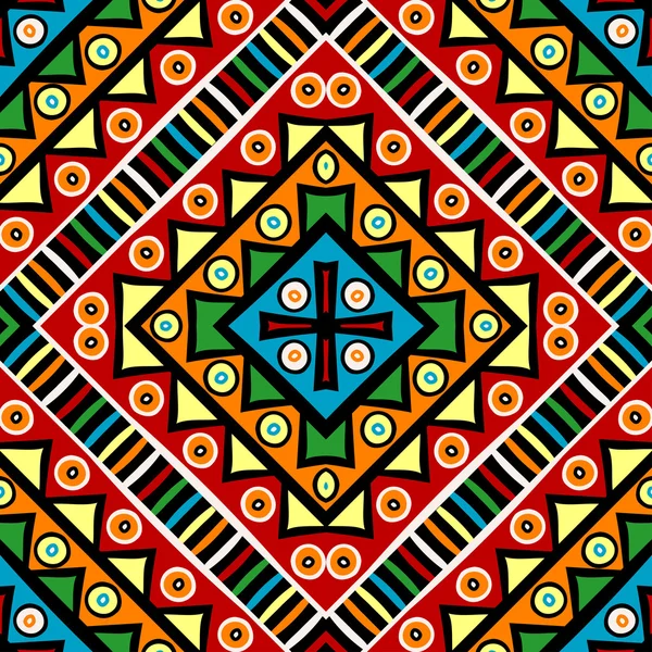 Ethnic carpet — Stock Vector