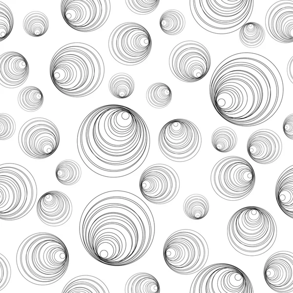 Arrière plan avec cercles abstraits — Image vectorielle