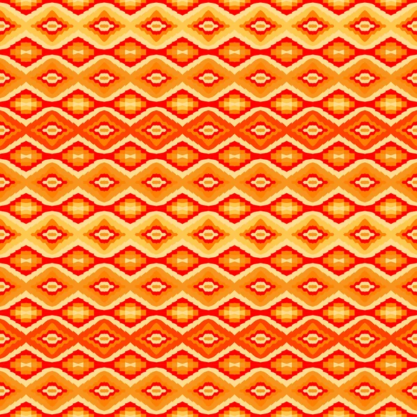 Orangefarbene nahtlose Muster — Stockvektor