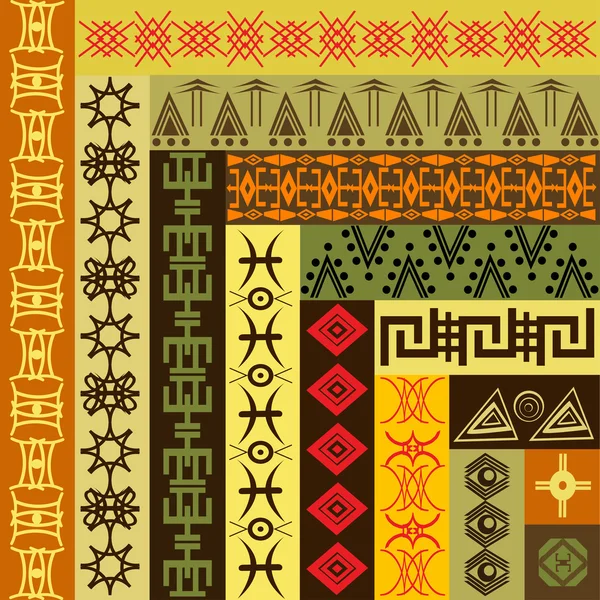 Motifs africains — Image vectorielle