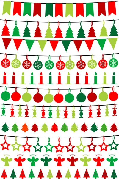 Bruants de Noël — Image vectorielle