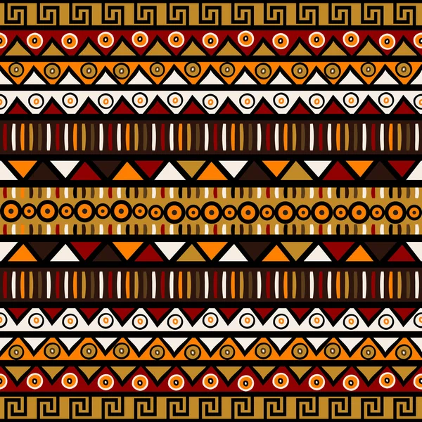 Etnische decoratieve achtergrond. Naadloze patroon voor het verpakken van pape — Stockvector