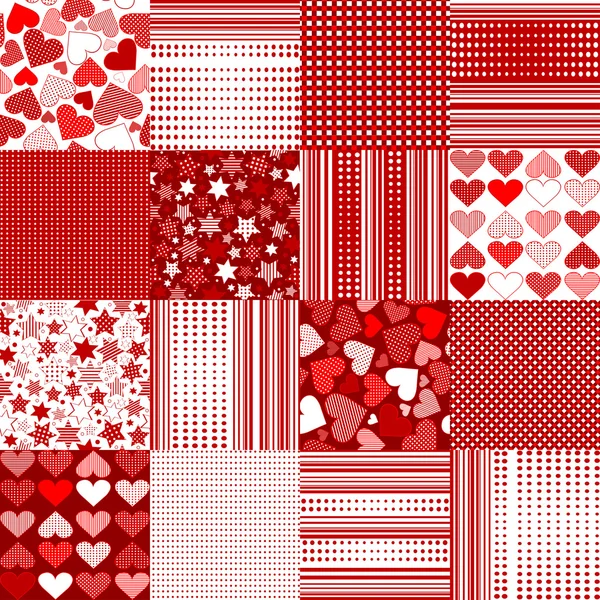 Valentine's Day backgrounds — Stock Vector